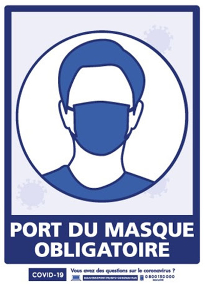 Port du Masque Obligatoire