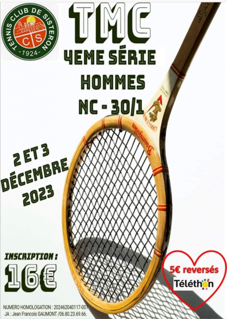 Tennis Téléthon