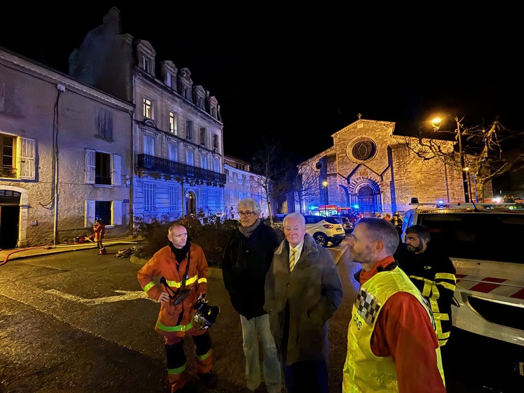 Incendie jeudi 18 janvier 2024